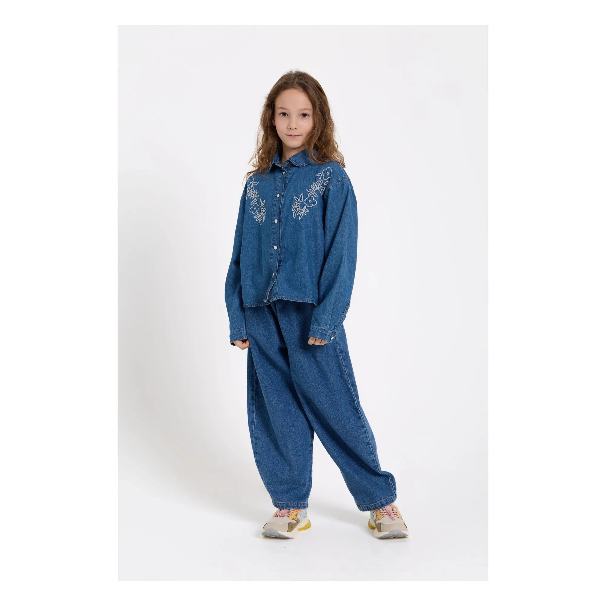 Hundred Pieces - Jean Balloon Gianna | Denim Mavi