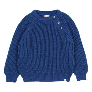 Búho - Yumuşak örme kazak | Lacivert