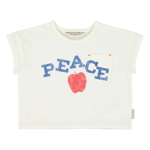 Piupiuchick - T-Shirt Peace | Ecru