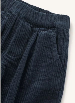 Liewood - Borris organische Baumwollvelour Hose | Dunkelblau