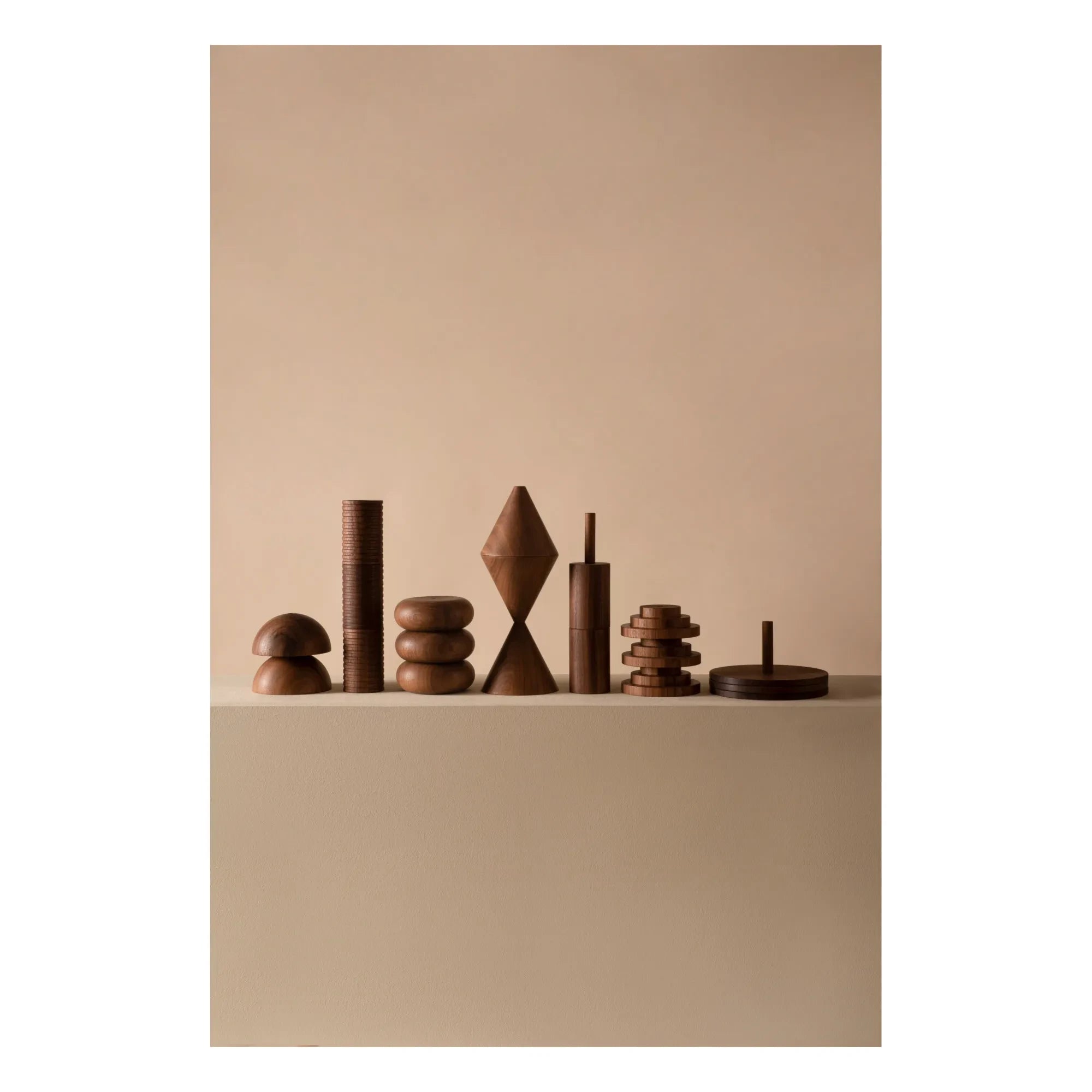 Schneid Studio - Junit Copla Pendelleuchte | Walnuss