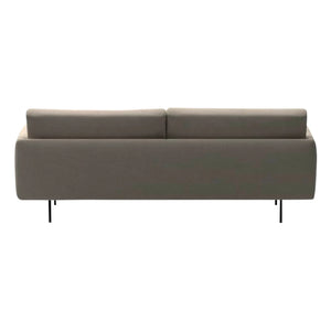 Panac Edition - Isly 3-Sitzer-Sofa, melierter Stoff - 205 cm | Grau