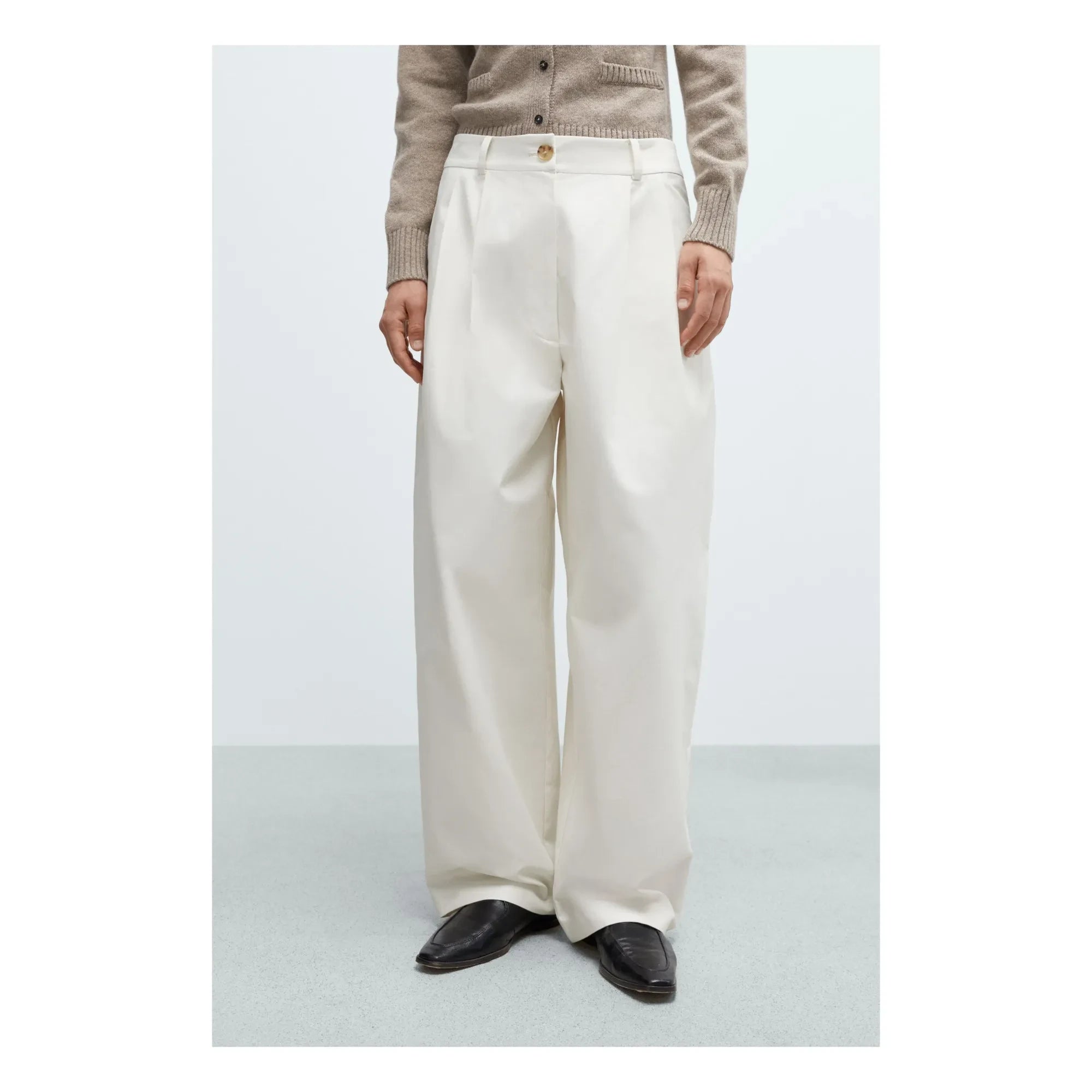 Cordera - Personalisierte Baumwollhose | Elfenbein