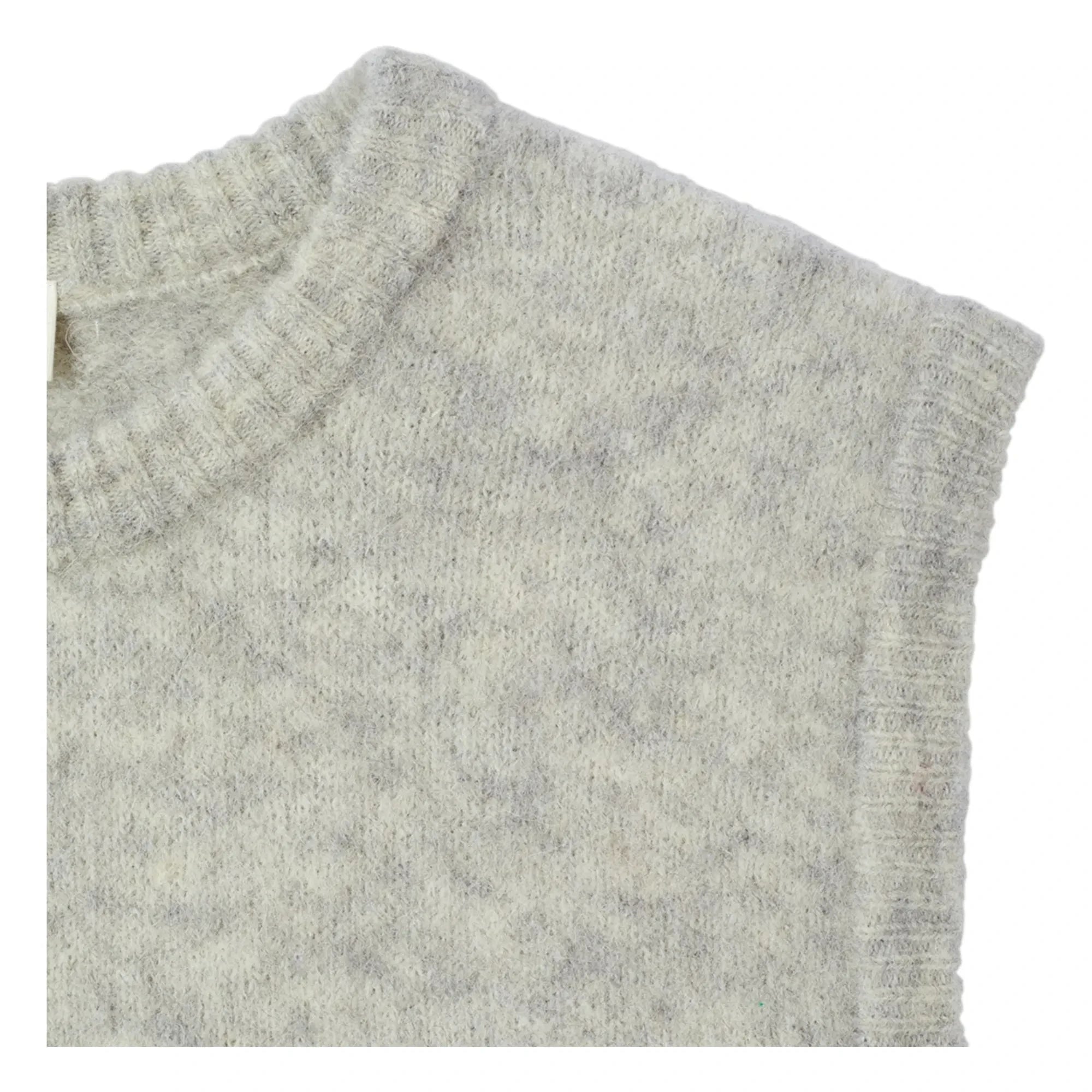 American Vintage - Vitow Wollpullover ohne Ärmel | Hellgrau