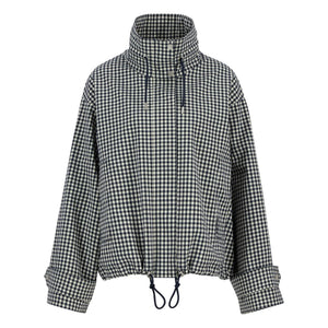 Barbour - Bronwyn Wasserdichte Karo-Jacke | Grau