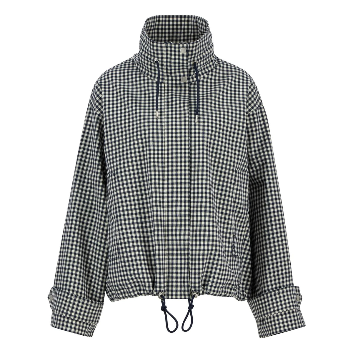 Barbour - Bronwyn Wasserdichte Karo-Jacke | Grau