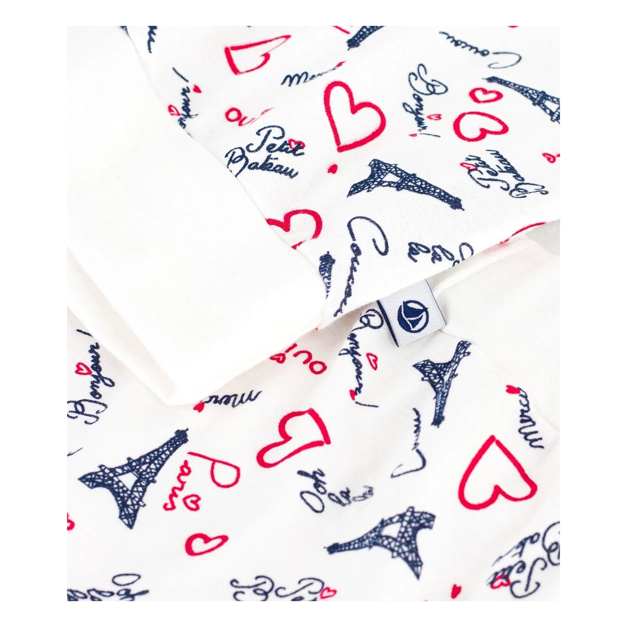 Petit Bateau - Pyjamas Paris | Weiß