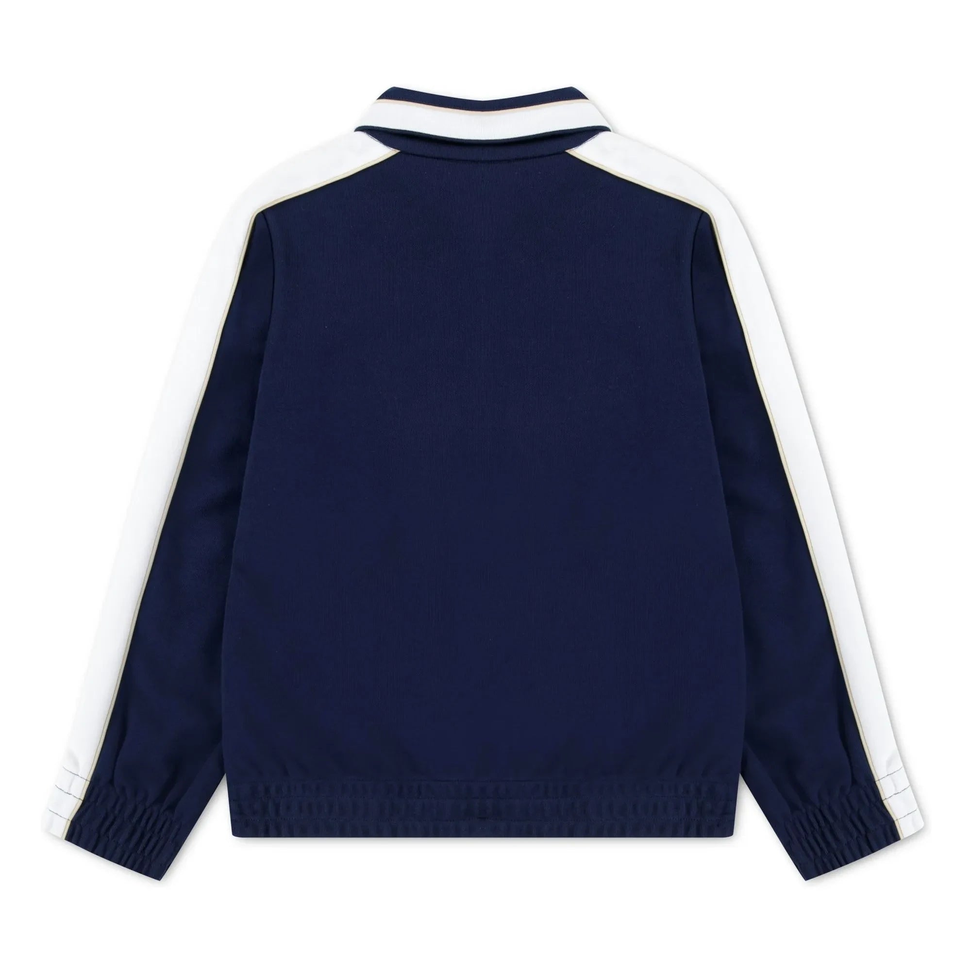 Lacoste – Sweatshirt mit Reißverschluss aus Bio-Baumwolle | Marineblau