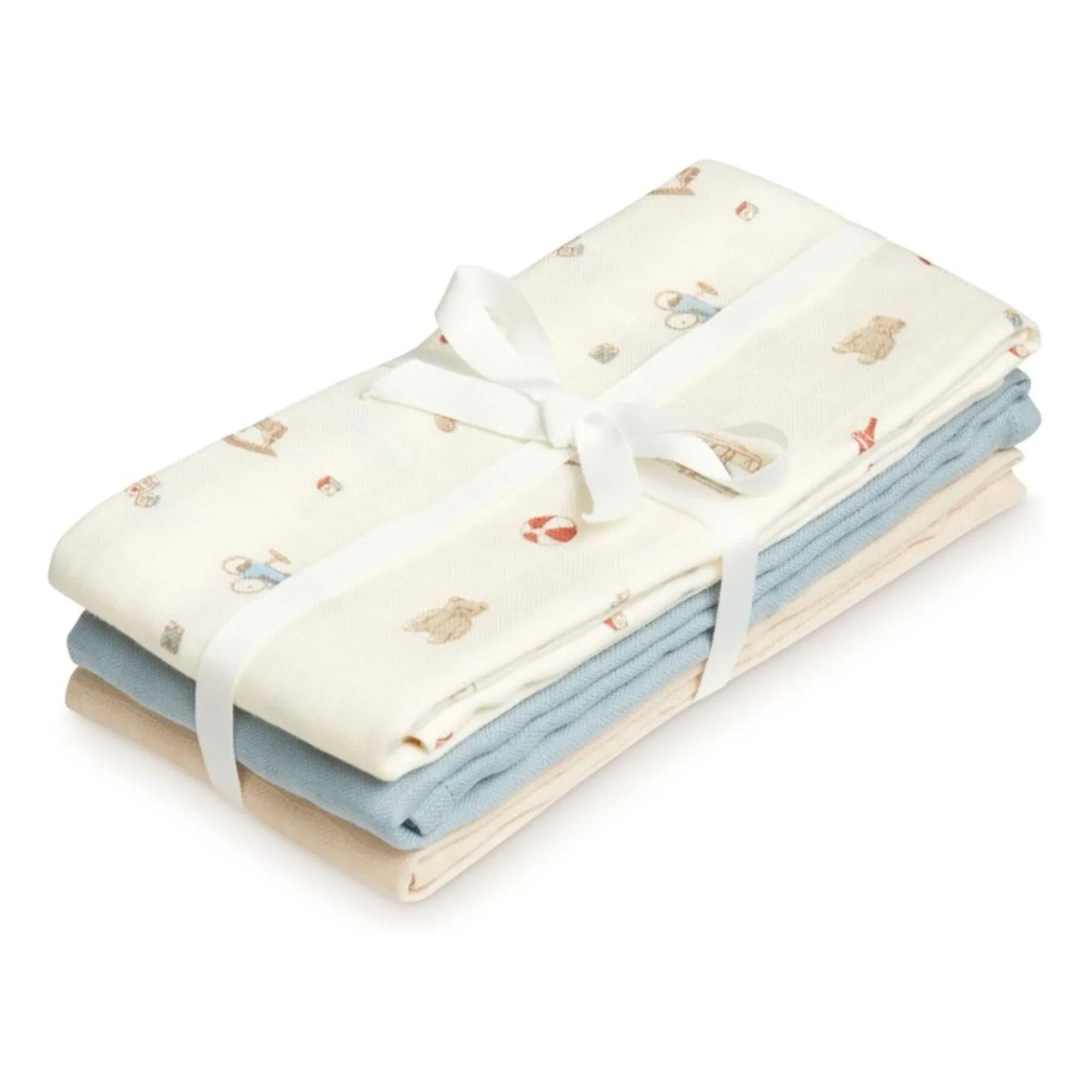 Cam Cam - Vintage Toys Mullwindeln - 3er-Set | Beige
