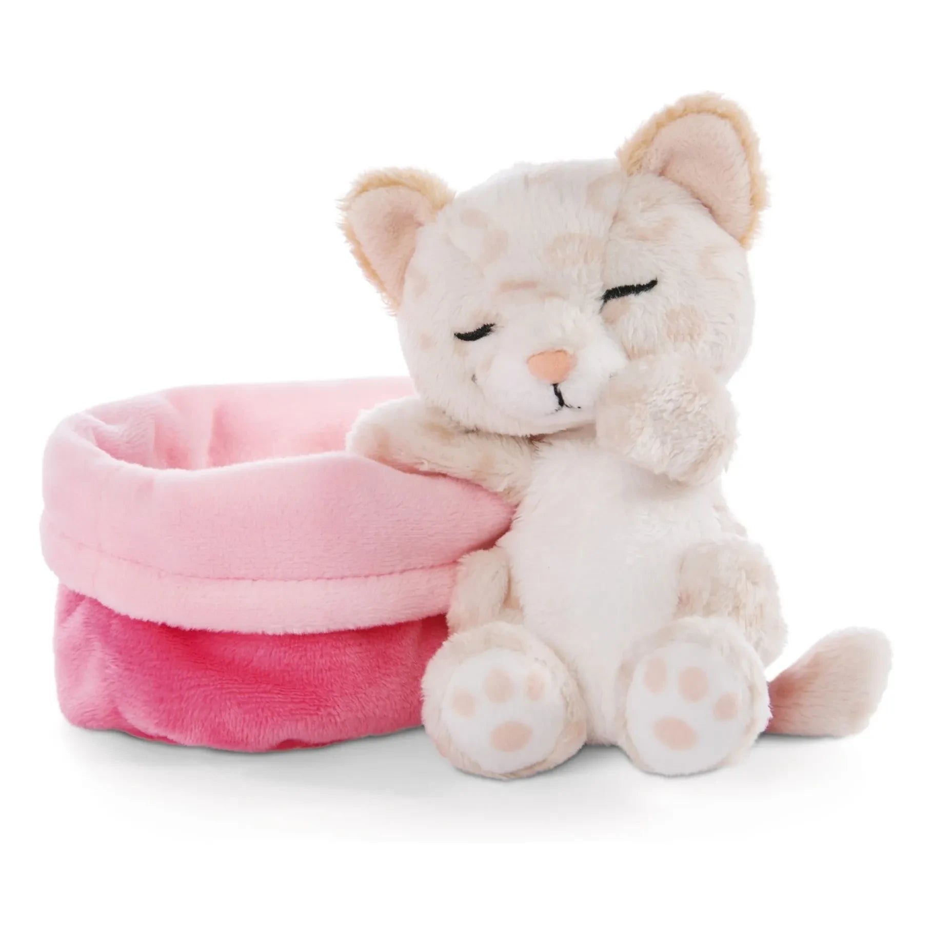 Nici – Plüschtier Leopard – Schlafende Haustiere | Ecru