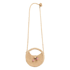 Bonpoint - Loulou Raphia Tasche | Natur