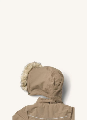 Wheat - Mathilde Geri Dönüştürülmüş Elyaflardan Yapılmış Parka | Bej