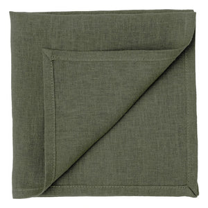 Haomy - Leinen Serviette Pisa | Khaki