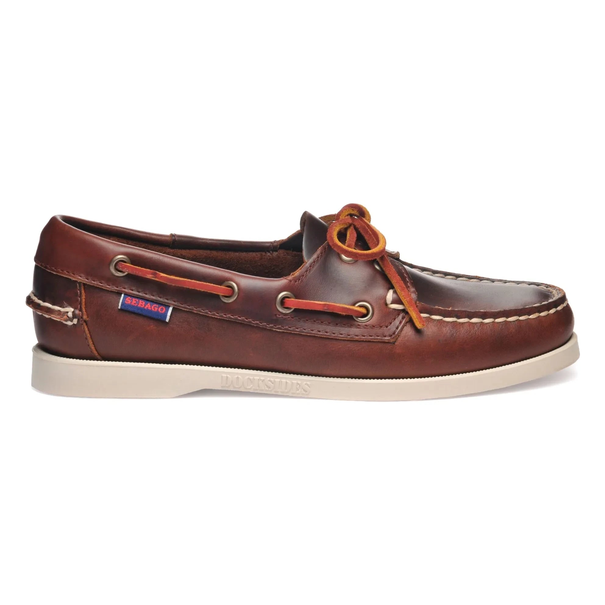 Sebago - Docksides Portland Waxed Loafer | Braun