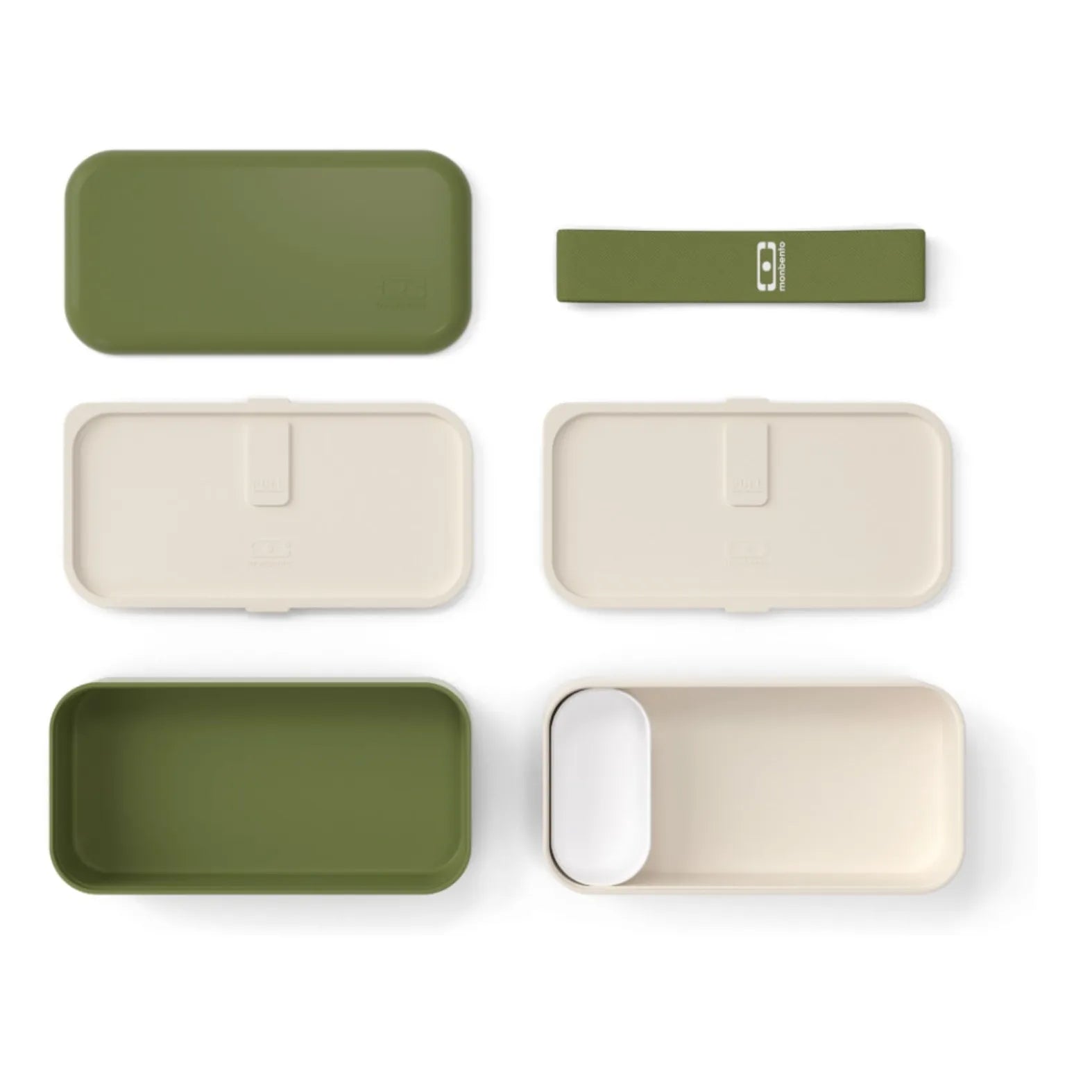 Monbento - Bento 2 Fächer MB Original Recycled | Olivgrün