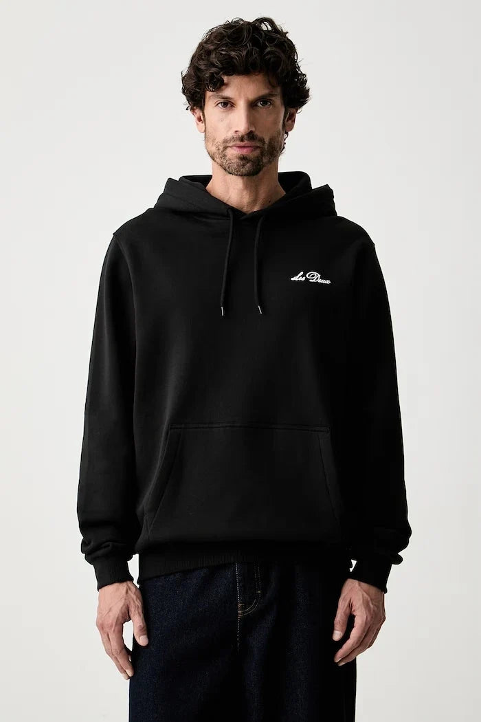 Les Deux kapüşonlu erkek pamuklu sweatshirt