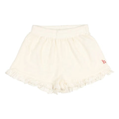 Búho - Terry Rüschen-Shorts | Ecru