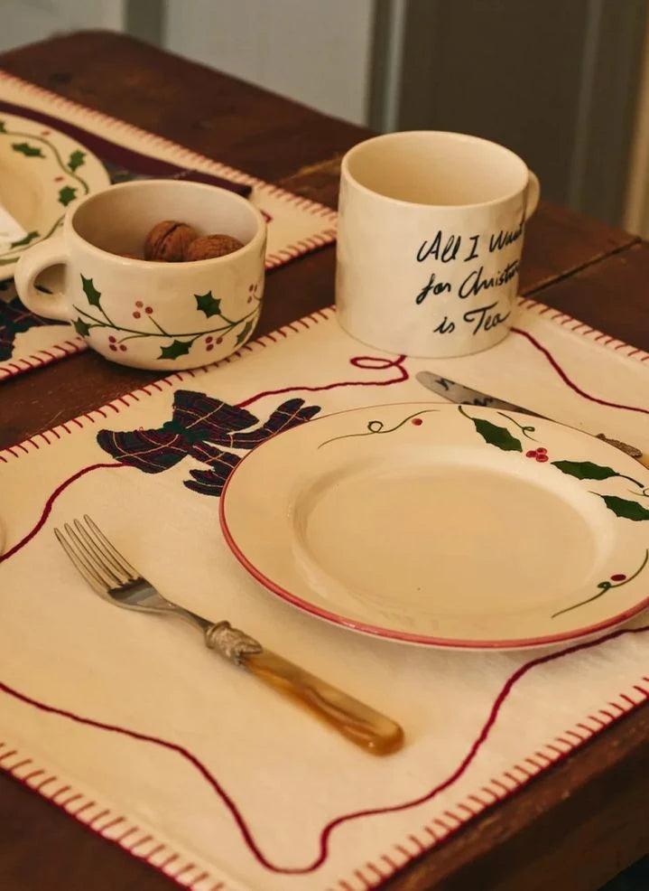 Anna + Nina - "All I Want Is Tea" Tasse | Weiß