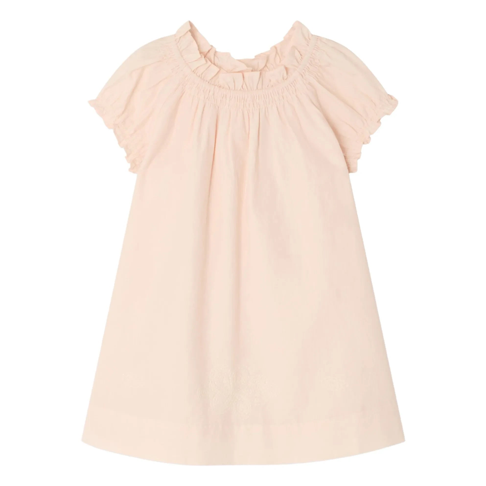 Bonpoint - Sidwell Kleid aus Bio-Baumwolle | Puderrosa