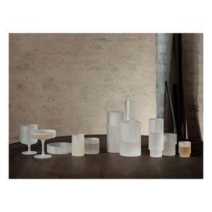 Ferm Living - Ripple Weingläser - 2er Set | Weiß