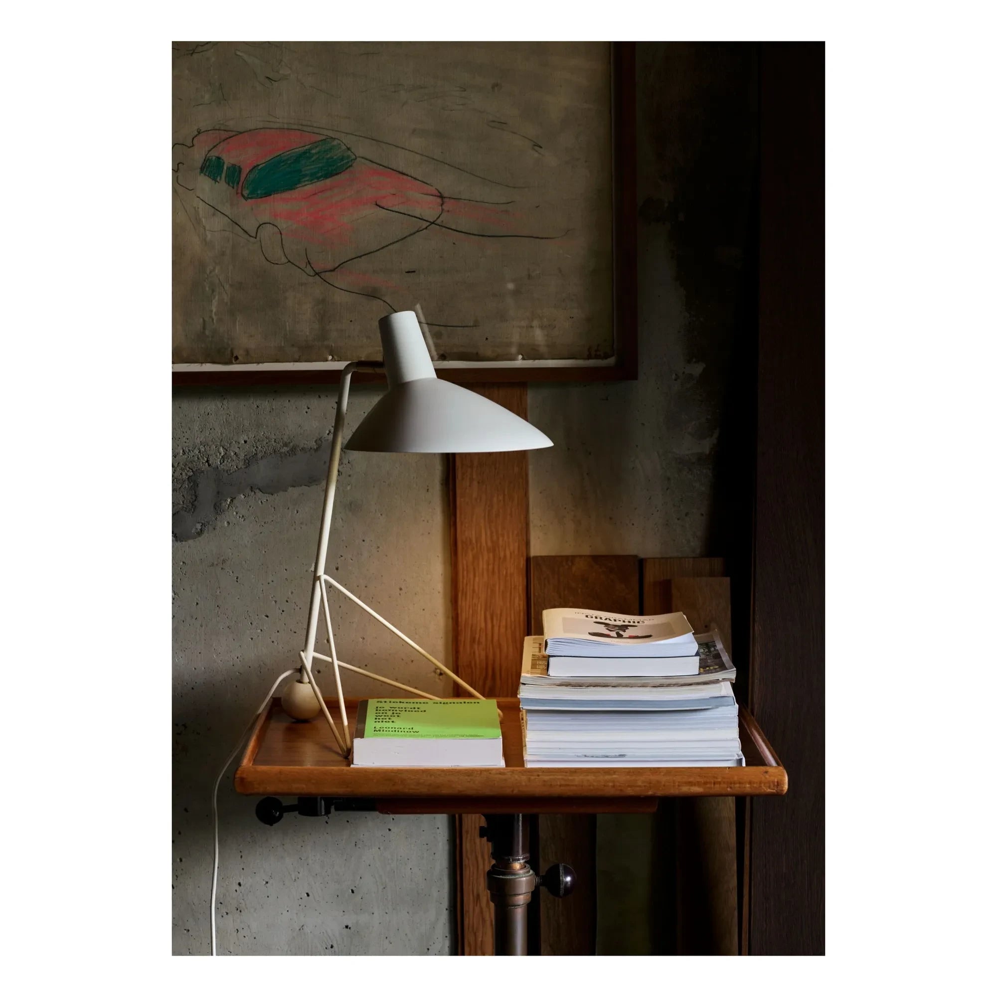 & Tradition - HM9 Dreibein-Tischlampe, Hvidt & Mølgaard | Weiß