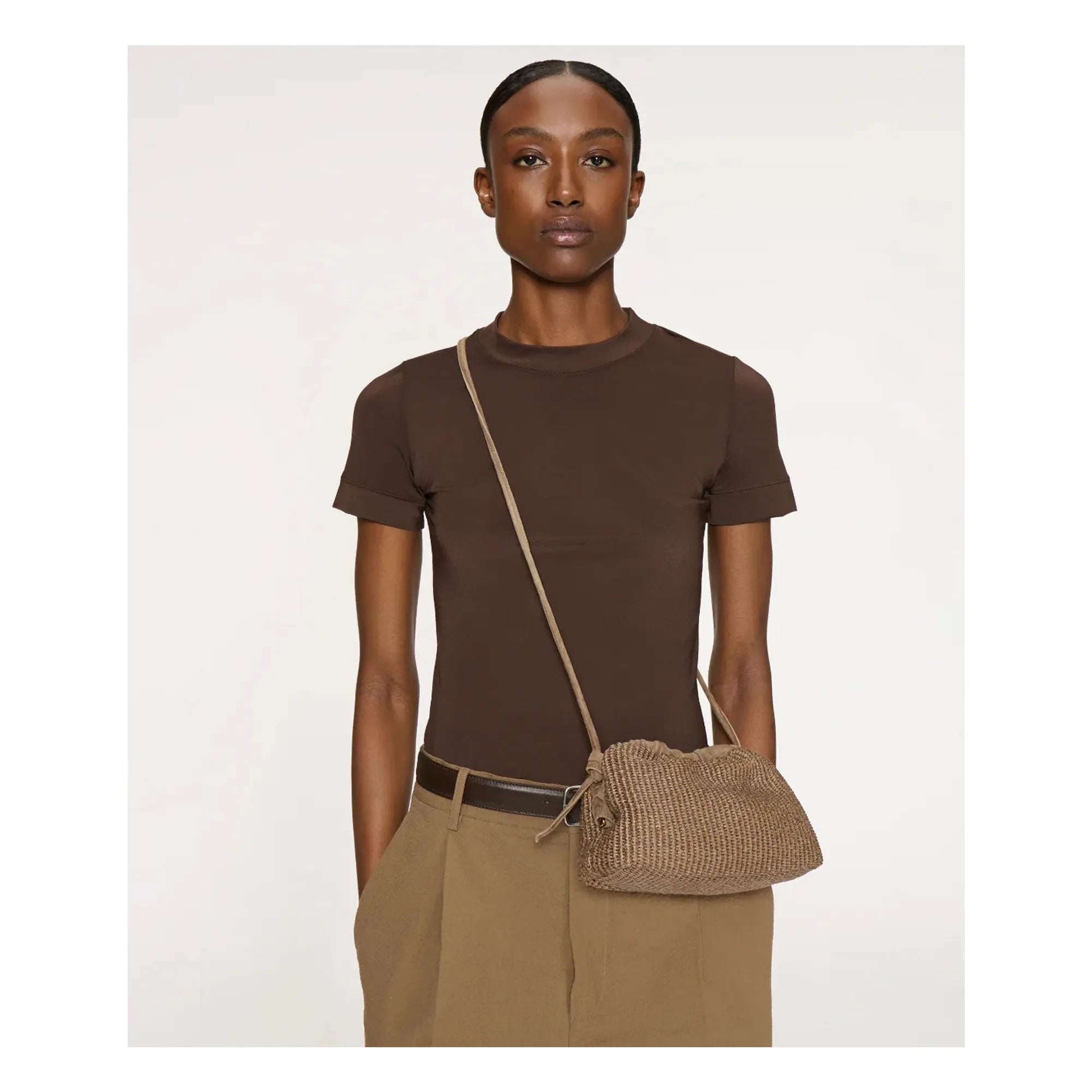 Mansur Gavriel - Cloud Clutch Tasche | Taupe Braun