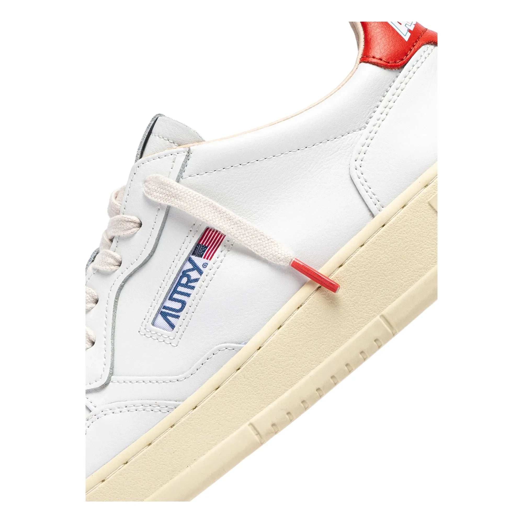 Autry - Medalist Low Leder-Sneaker | Orange
