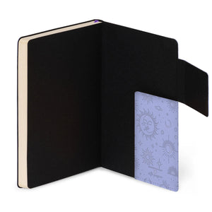 Legami - Kariertes Notizbuch mit monochromem Softcover - Cosmic Lilac - Mein Notizbuch