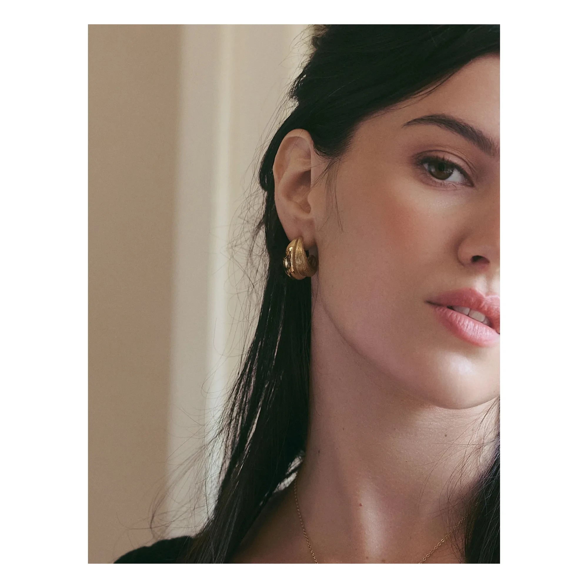 Louise Damas - Creolen Claudia | Gold