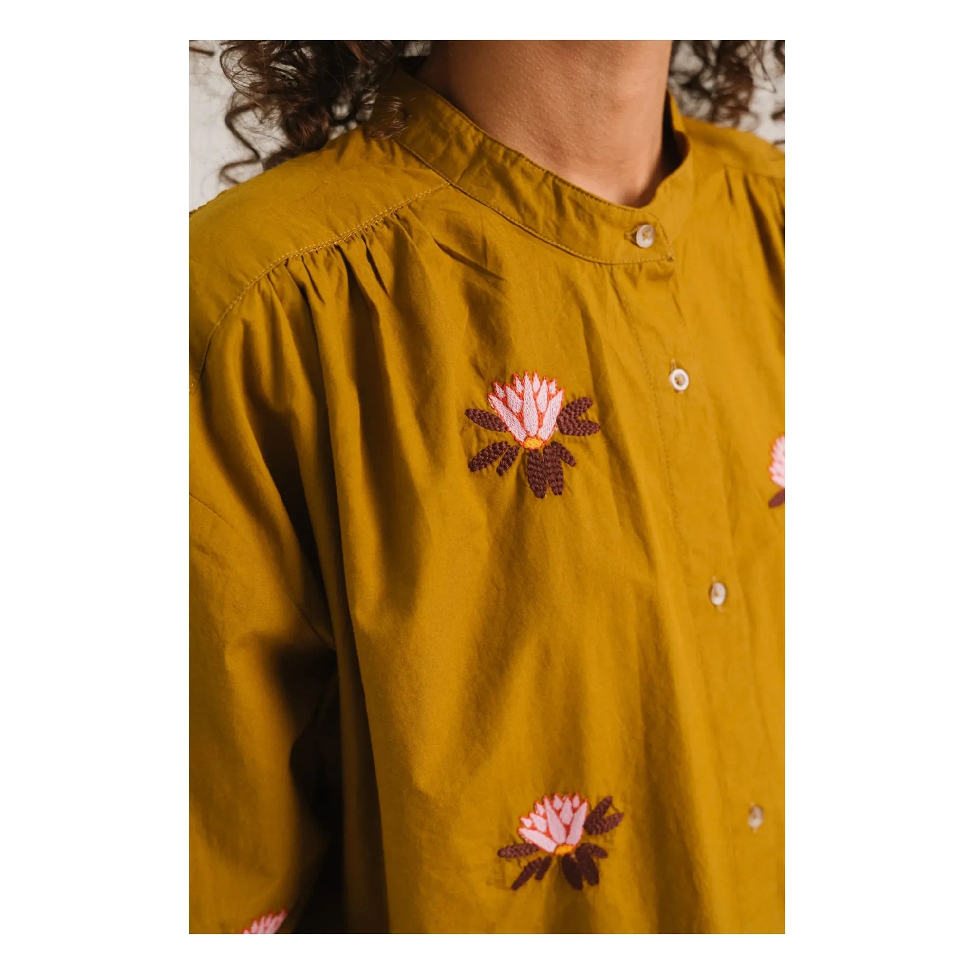 Sacrécoeur - Ella Broderies bluz | Yeşil