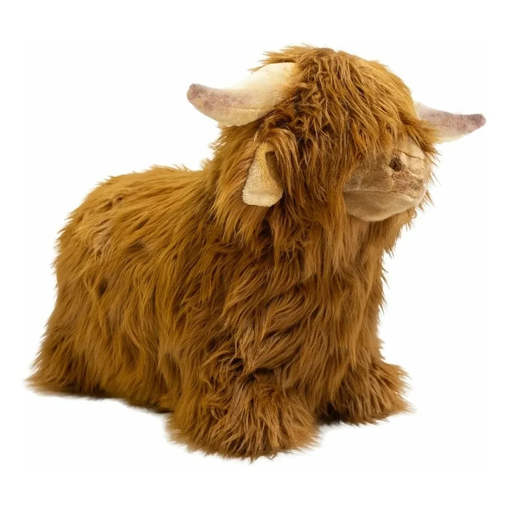Wild & Soft - Springende Highland-Kuh | Braun