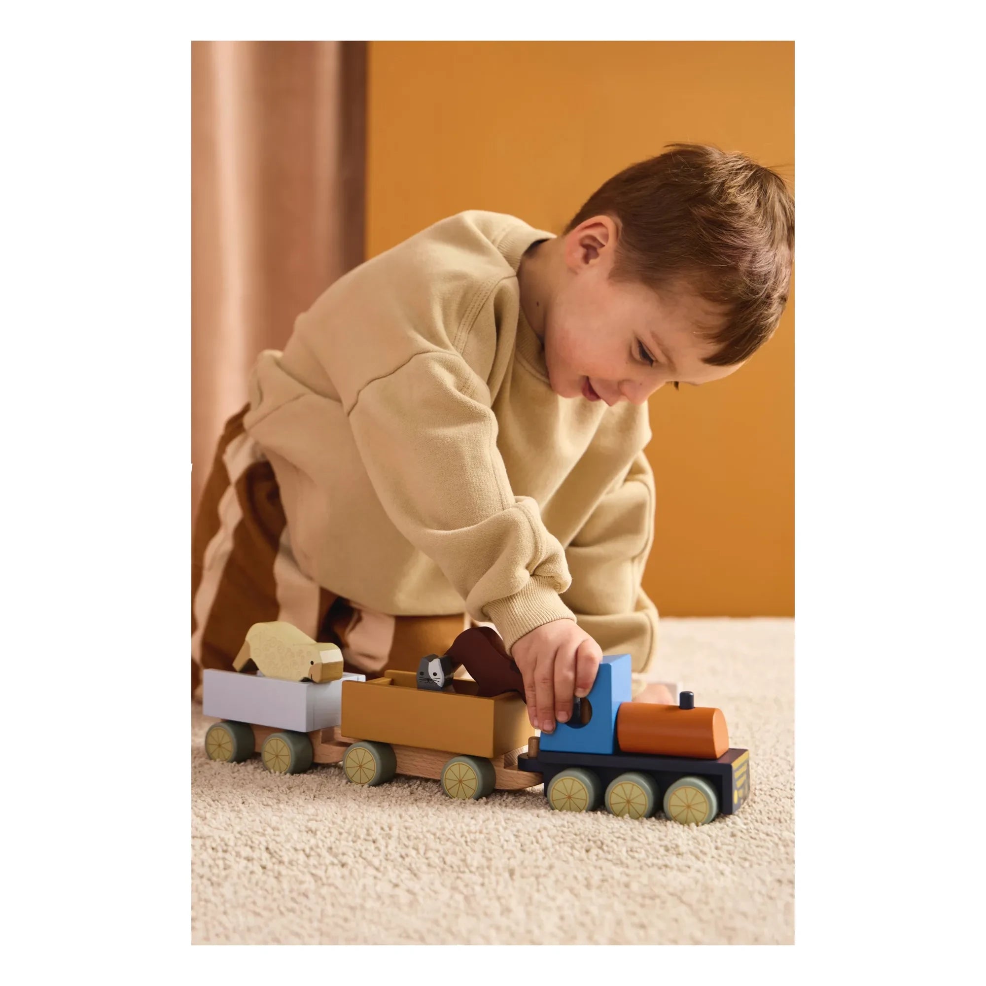 Kid's Concept - Bauernhoftiere Zug
