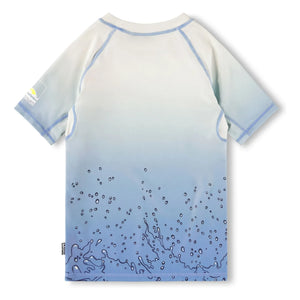 Molo - Neptune Splash UV-Schutz Shirt aus recycelten Fasern | Hellblau