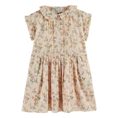 Emile et Ida - Bio-Baumwoll Blumenkleid | Hellrosa