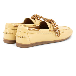 Toral - Kimana Lederne Bootsschuhe | Gelb