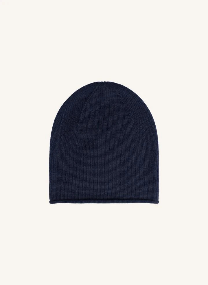 Smallable Woman - Clocker Merino-Wollmütze | Marineblau