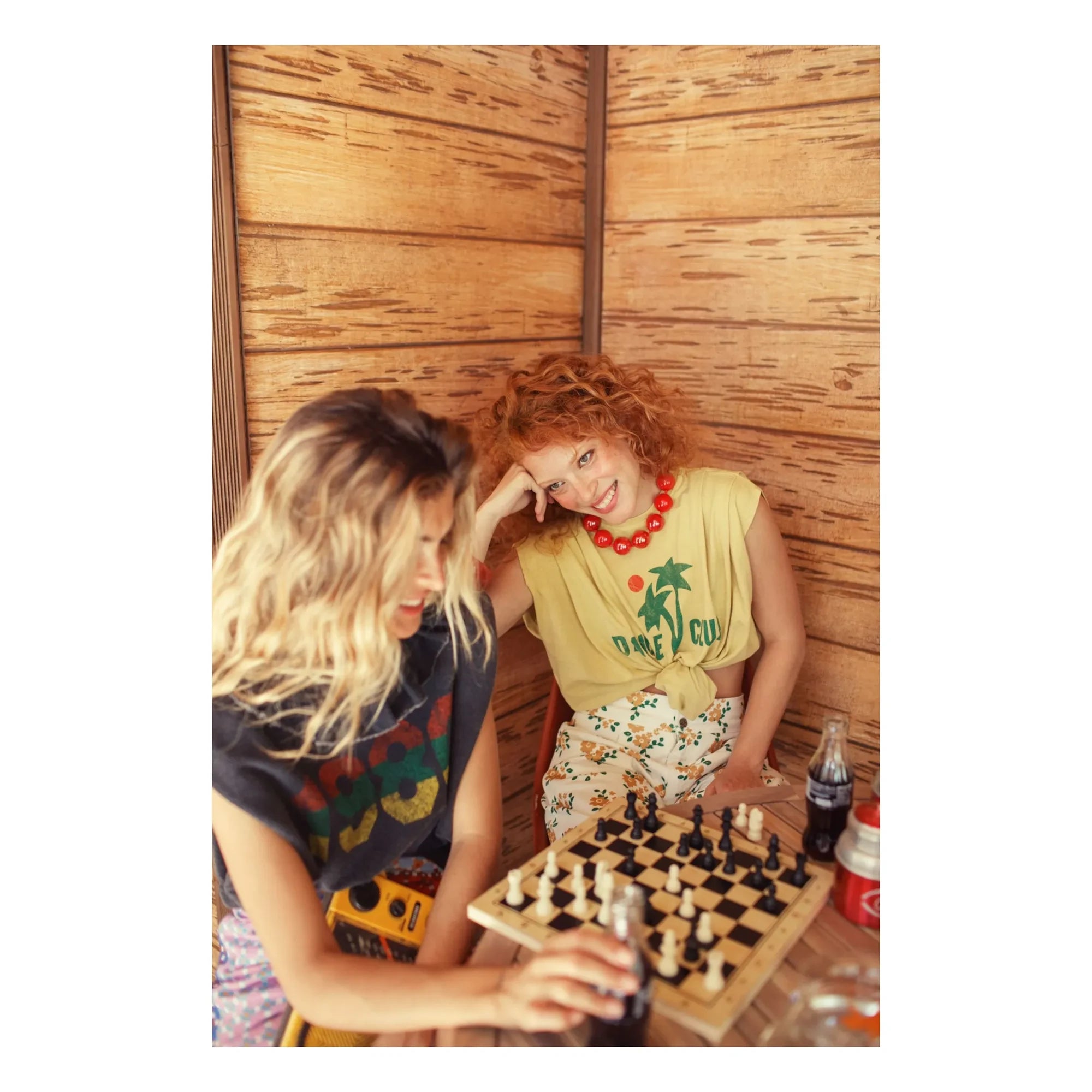 Sisters Department - Joana Baumwoll-T-Shirt | Sand