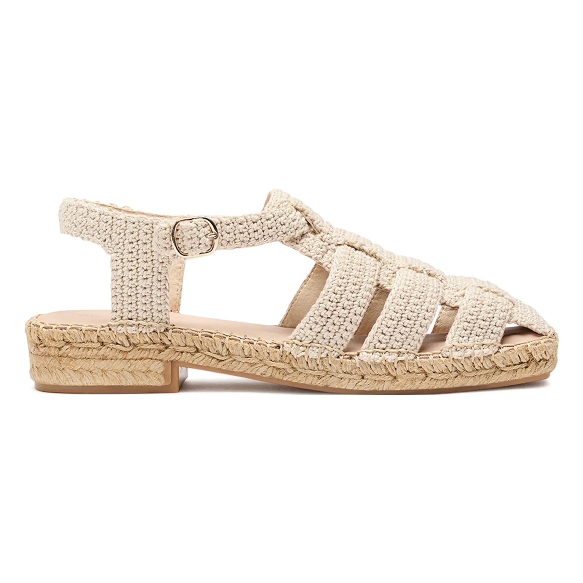 Naguisa - Bermeo Sandalette | Ecru