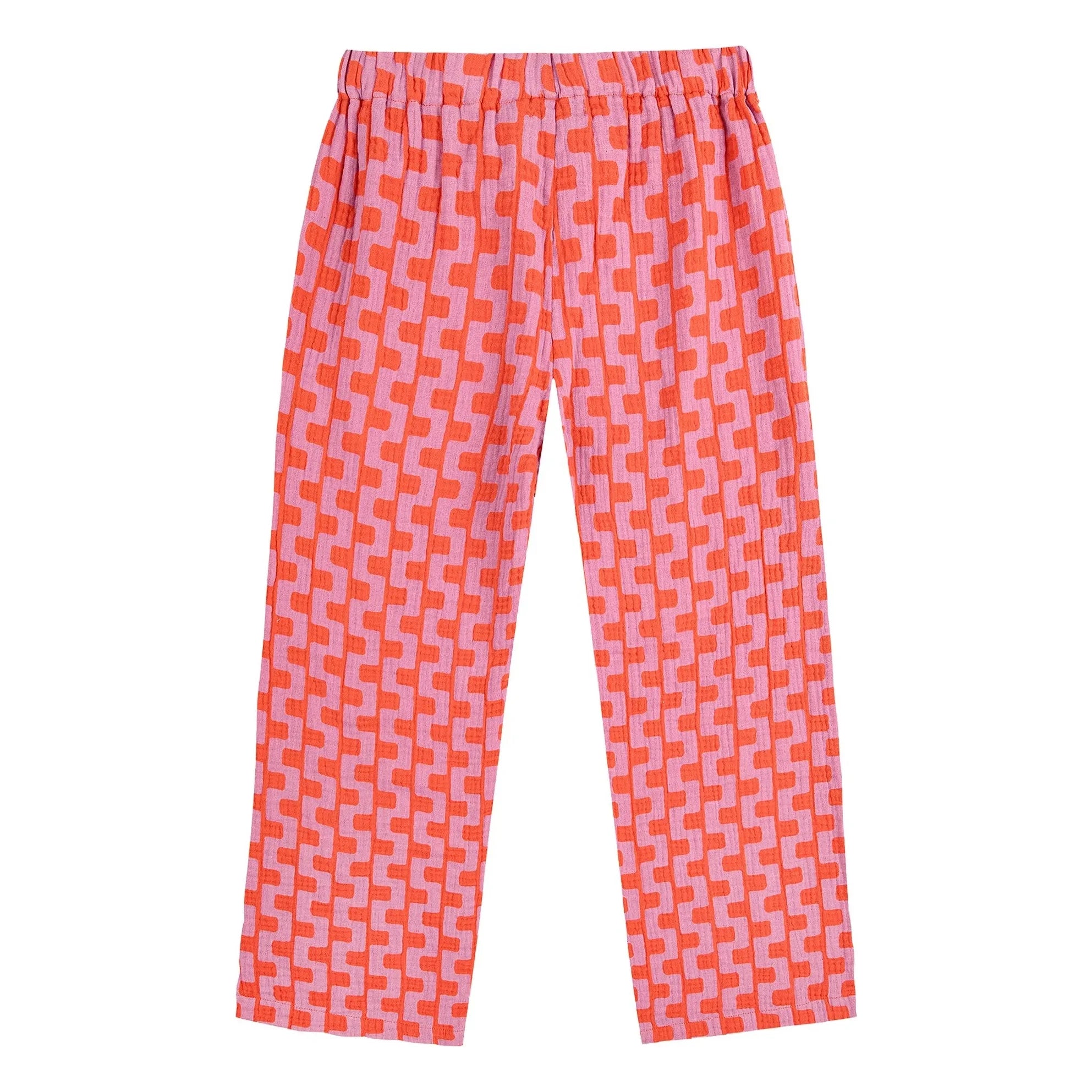 Bobo Choses - Pyjama Chain Bio-Baumwolle | Rosa