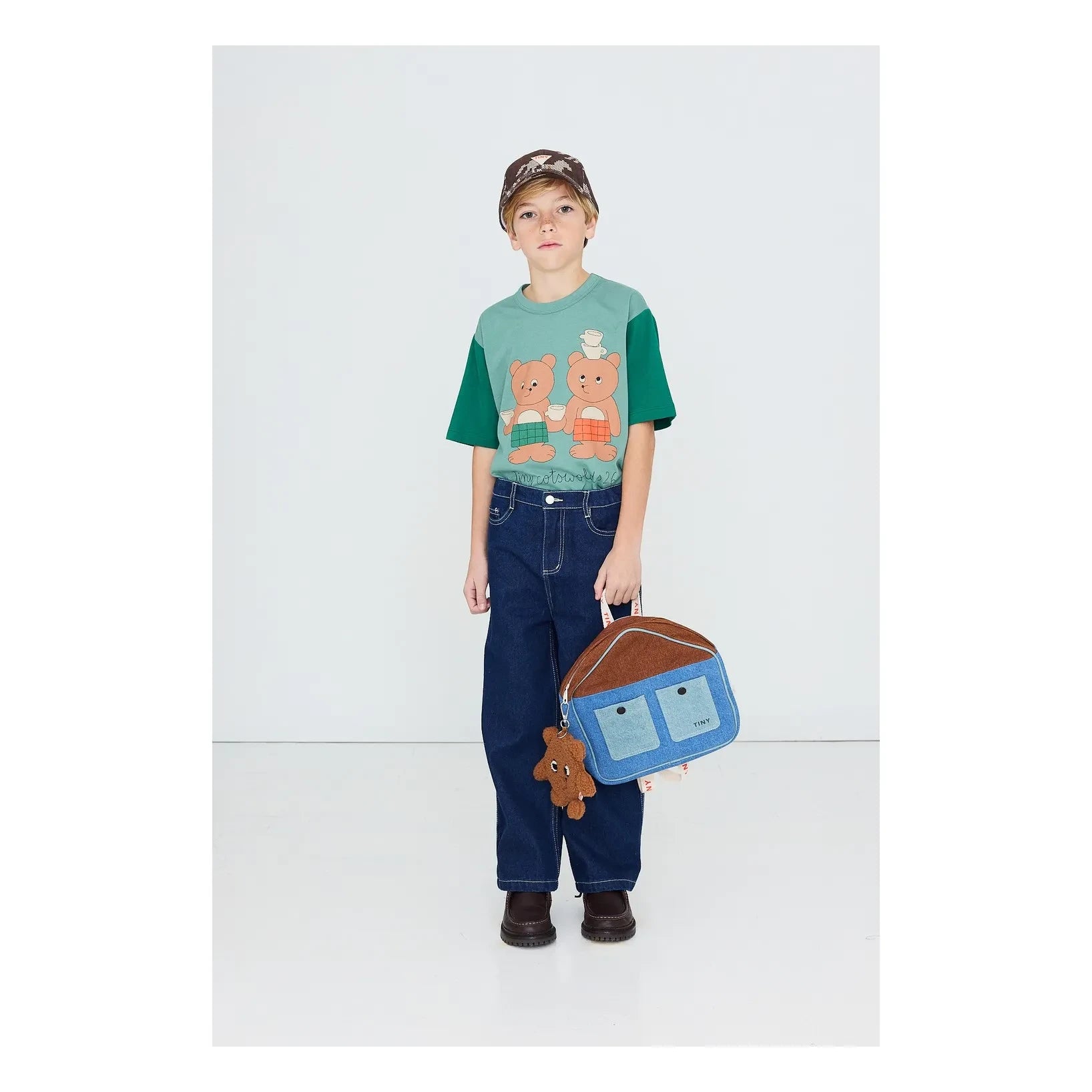 Tinycottons – Selbstgenähter Rucksack | Blau