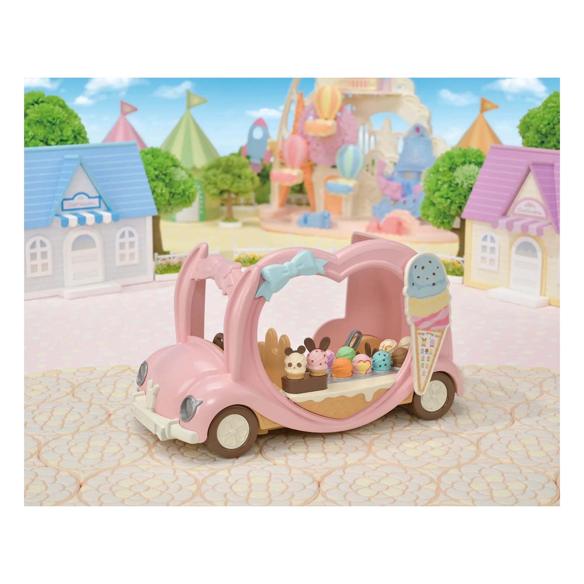 Sylvanian Families - Fahrender Eiswagen