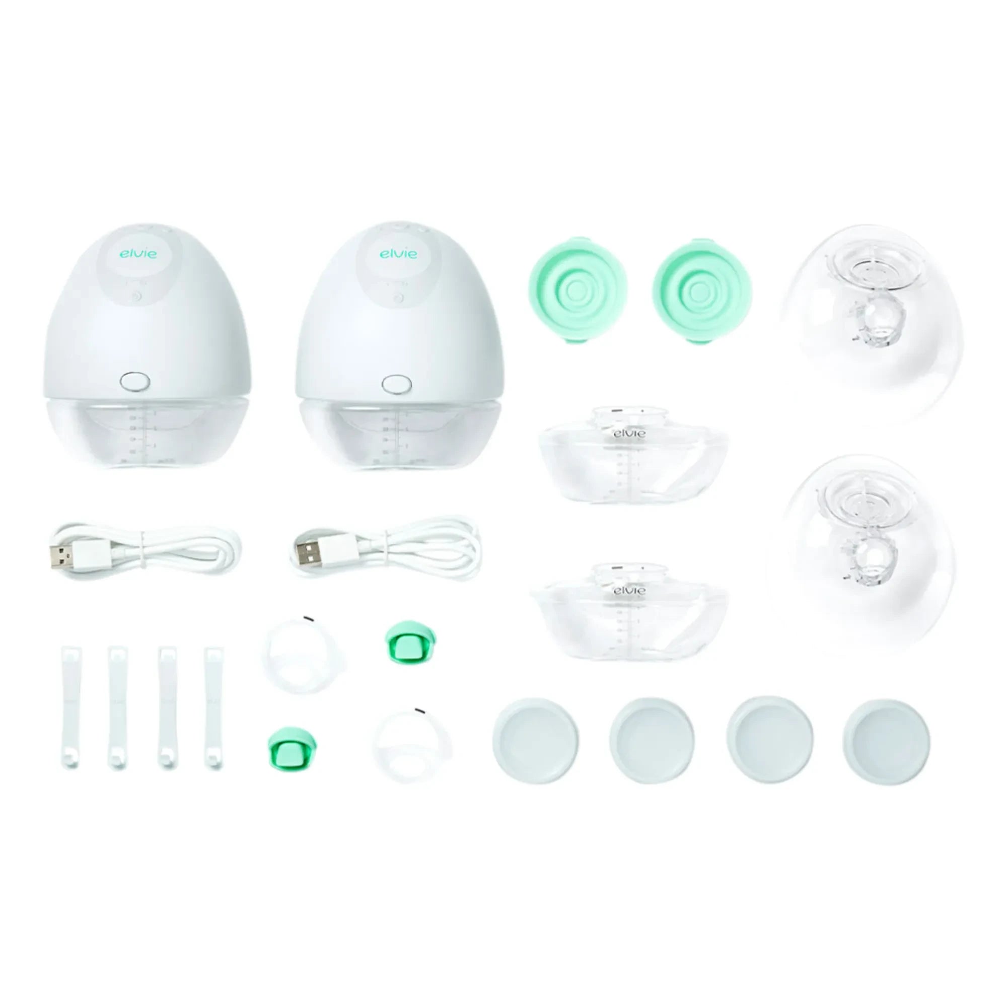 elvie - Elvie Pump - Doppelte elektrische Milchpumpe