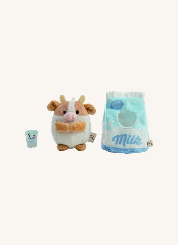 Nici - Moono Kuhltier, verkleidet als Milchkarton | Beige