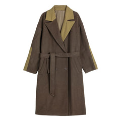 Bobo Choses - Langer Wollmantel - Damenkollektion | Khaki