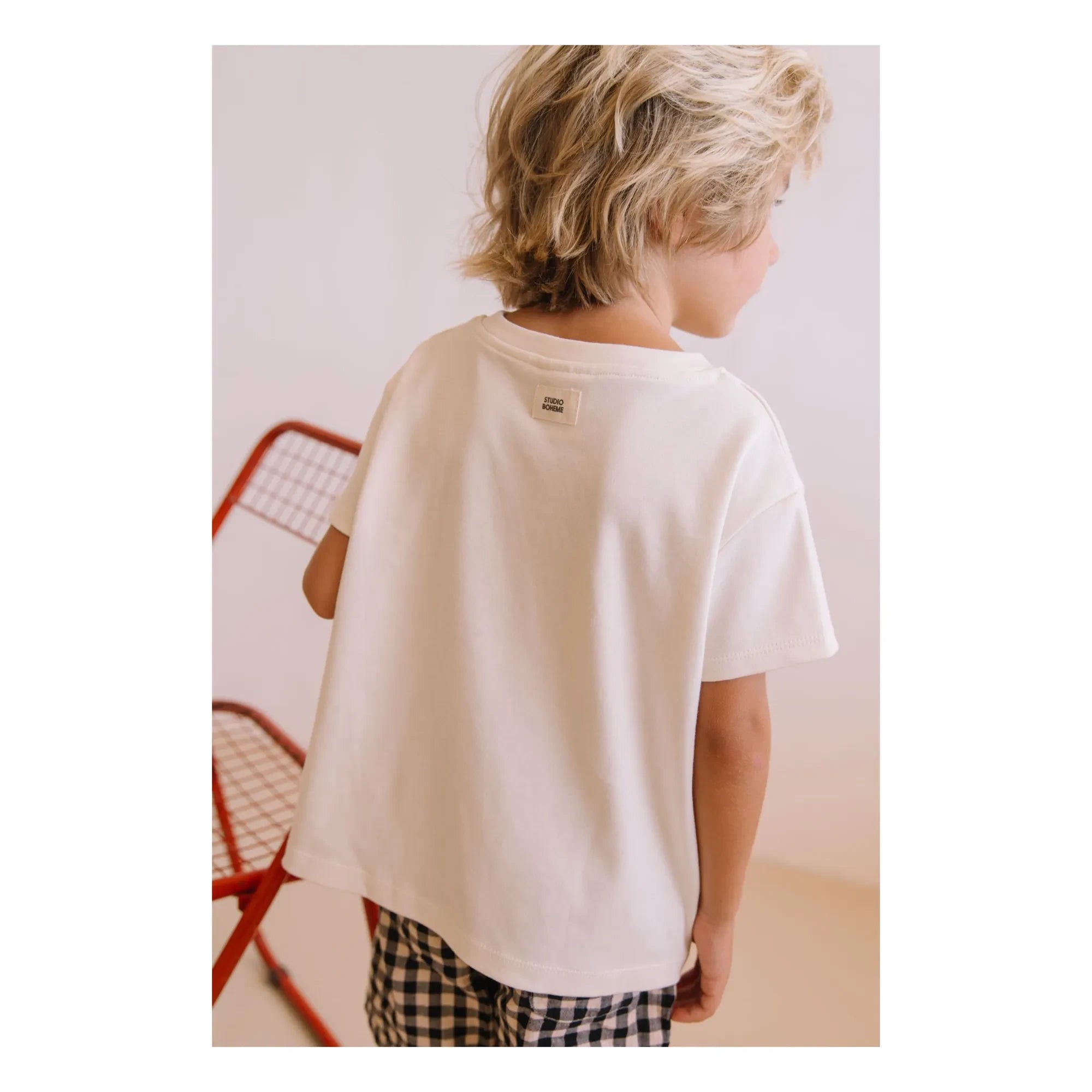 Studio Bohème - Essential Bio-Baumwoll Butter Dish T-Shirt | Ecru