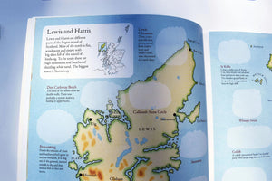 Birlinn - Aufkleber Atlas von Schottland