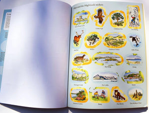 Birlinn - Aufkleber Atlas von Schottland