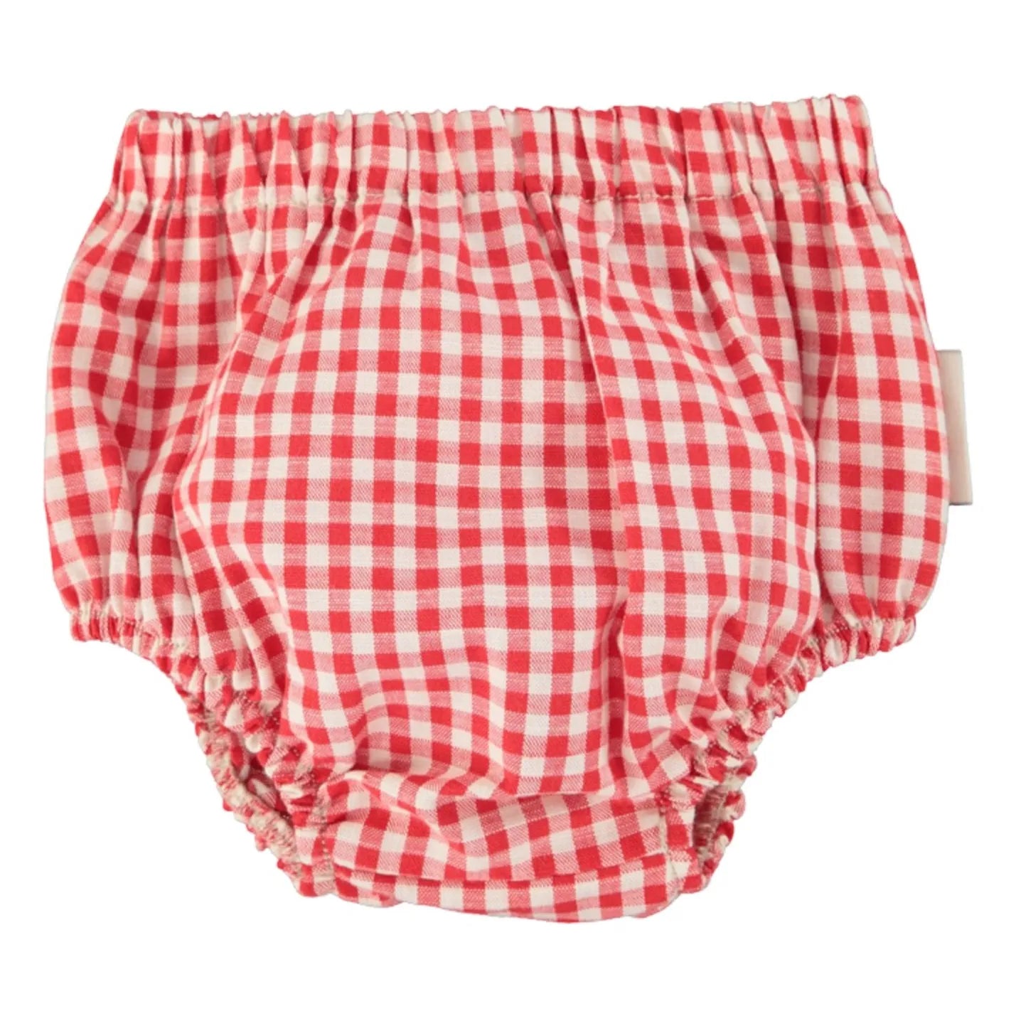 Piupiuchick - Bloomer Vichy Bio-Baumwolle | Rot