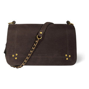 Jérôme Dreyfuss - Bobi Taurillon Croco-Prägung Tasche | Honig