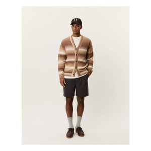 Les Deux - Boston Gradient Strickjacke | Hellbraun